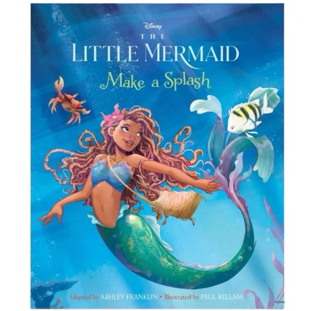 Disney The Little Mermaid Make a Splash Hardcover Book